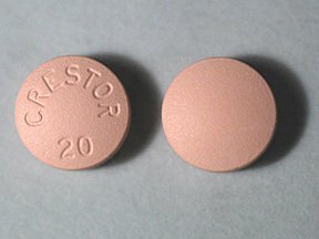 Image 0 of Crestor 20 Mg Unit Dose Tabs 100 By Astra Zeneca.