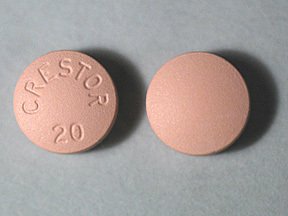 Crestor 20 Mg Tabs 90 By Astra Zeneca.