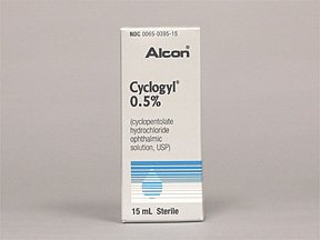Cyclogyl 0.5% Drops 15 Ml By Alcon Labs.