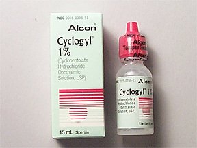 Cyclogyl 1% Drops 15 Ml By Alcon Labs.