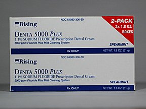 Image 0 of Denta 5000 Plus 1.1% Cream 2X34 Gm By Rising Pharma.