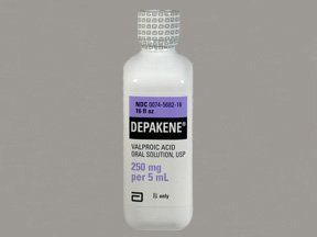 Image 0 of Depakene 250mg/5ml Syrup 480 Ml By Abbvie Us.