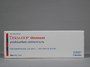 Dermatop 0.1% Ointment 1X60 gm Mfg.by: Valeant Pharmaceuticals Int'l