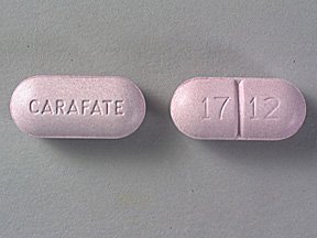 Carafate 1 Gm Tabs 100 By Actavis Pharma.