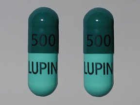 Cephalexin 500 Mg Caps 500 By Lupin Pharma.
