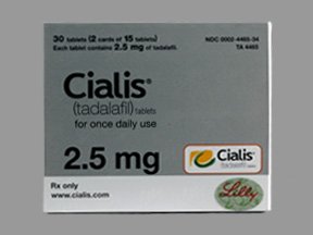 Cialis 2.5 Mg Tabs 2X15 By Lilly Eli & Co.