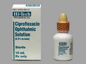 Ciprofloxacin 0.3% Drops 10 Ml By By Actavis Pharma.