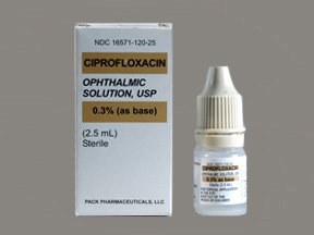 Image 0 of Ciprofloxacin 0.3% Drops 2.5 Ml By Pack Pharma.