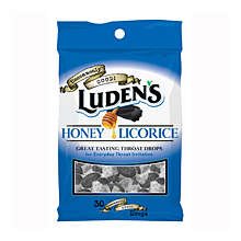 Image 0 of Ludens Honey Licorice Bag Throat Drops 30