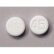 Image 0 of Actos 45 Mg Tabs 90 By Takeda Pharma.