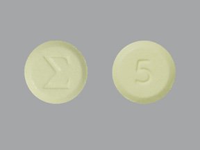Image 0 of Amiloride Hcl 5 Mg Tabs Unit Dose 50 By Avkare Inc.