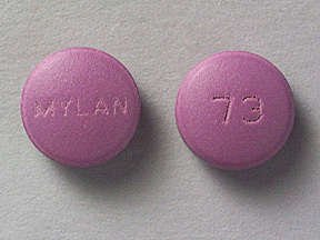 Image 0 of Amitriptyline Hcl/Perphenazine 50-4 Mg Tabs 100 By Mylan Pharma.