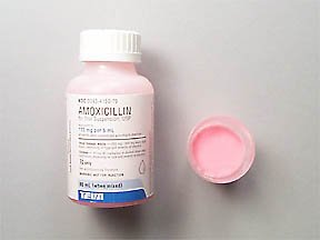 Image 0 of Amoxicillin 125-5 Mg-Ml Suspension 80 Ml By Teva Pharma.