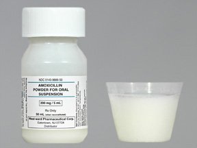 Amoxicillin 200-5 Mg-Ml Suspension 50 Ml By Westward Pharma.