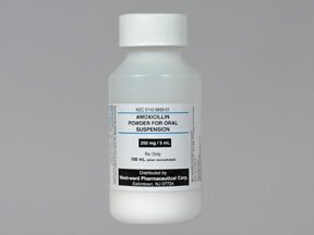 Amoxicillin 250 Mg/5Ml Suspension 100 Ml By Westward Pharma.