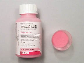 Image 0 of Amoxicillin 250 Mg/5Ml Suspension 80 Ml By Teva Pharma.