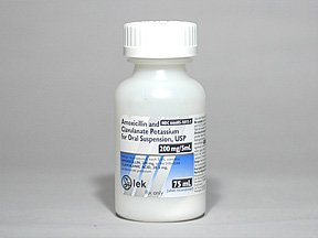 Image 0 of Amoxicillin-Clav K 200-5 Mg-Ml Suspension 75 Ml By Sandoz Rx