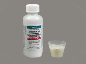 Image 0 of Amoxicillin-Clav K 250-5 Mg-Ml Suspension 100 Ml By Morton Grove.