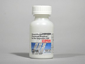 Amoxicillin-Clav K 400-5 Mg-Ml Suspension 100 Ml By Sandoz Rx