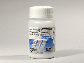 Image 0 of Amoxicillin-Clav K 400-5 Mg-Ml Suspension 50 Ml By Sandoz Rx