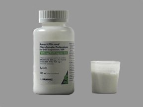 Image 0 of Amoxicillin-Clav K 600-5 Mg-Ml Suspension 125 Ml By Sandoz Rx