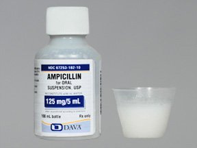 Image 0 of Ampicillin Trihydrate 125 Mg/5Ml Suspnsion 100 Ml By Qualitest Pharma