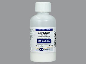 Image 0 of Ampicillin Trihydrate 125 Mg/5Ml Suspension 200 Ml By Qualitest Pharmace