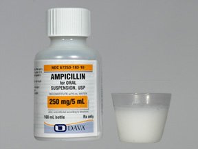 Ampicillin Trihydrate 250 Mg/5Ml Suspension 100 Ml By Qualitest Pharma.