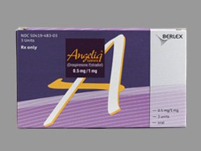 Angeliq 0.5-1 Mg Tabs 3X28 By Bayer Healthcare.