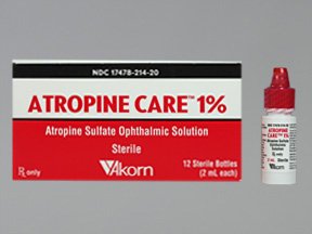 Image 1 of Atropine Care 1% Drop 12X2 ml By Akorn Opthalmics