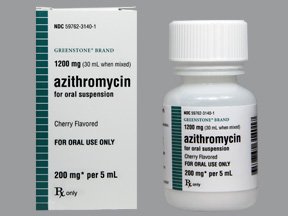 Azithromycin 200mg/5ml Suspension 30 Ml By Greenstone Ltd.