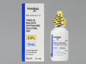 Timolol 0.5% Oph Drop 10 Ml By Actavis Pharma 