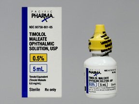 Image 0 of Timolol 0.5% Oph Drops 5 Ml By Actavis Pharma 