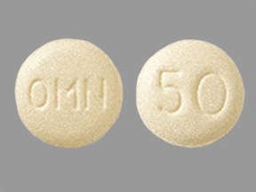 Image 0 of Topamax 50 Mg Tabs 60 By J O M Pharma. 