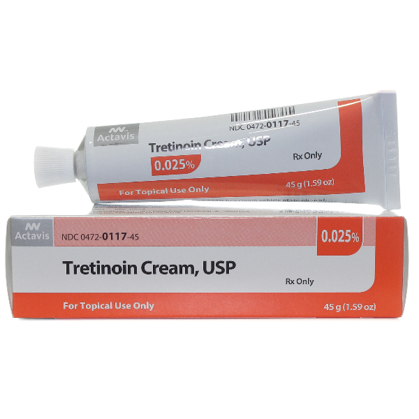Image 0 of Tretinoin .025% Cream 45 Gm By Actavis Pharma 
