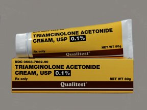 Image 0 of Triamcinolone Acetonide .1% Cream 80 Gm By Qualitest Prod