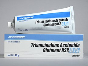 Triamcinolone Acetonide 0.1% Ointment 80 Gm By Perrigo Co.