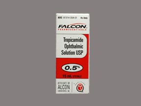 Image 0 of Tropicamide 0.5% Drop 15 Ml By Falcon Pharma.