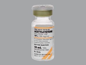 Image 0 of Acetylcysteine Miscell Vial 100 Mg/Ml 3x10 Ml By American Regent.