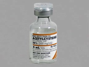 Acetylcysteine Miscell Vial 200 Mg 25x4 Ml By American Regent.