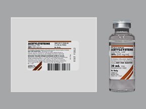 Acetylcysteine 200 Mg/Ml Ampoules 3X30 Ml By American Regent.