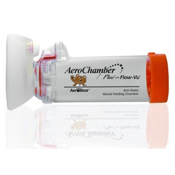 Aerochamber Plus Mas Ssmall Orange 1 By Actavis Pharma