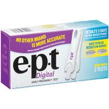 E.P.T Home Pregnancy 2 Test Kit Digital