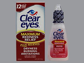 Image 0 of Clear Eyes Max Redness Relief Drops 0.05 Oz
