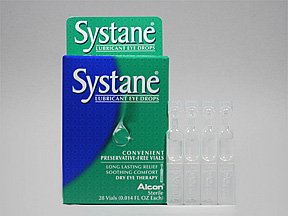 Systane Lubricant Eye Drops Unit Dose vials 28