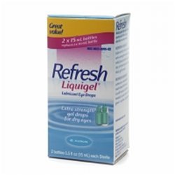 Image 0 of Refresh Liquigel Dry Eye Drop 2x15 Ml