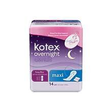 Kotex Maxi Overnight Pads 12X14