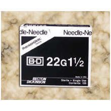 Image 0 of BD Needle General Reg Bevel 1.5''22 G 100 Ct By Bd Inc.