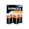 Duracell Battery Coppertop C 4 Ct
