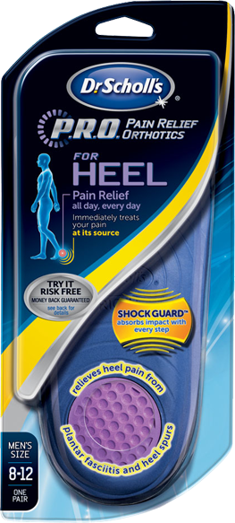 Image 0 of Dr. Scholl's Heel Pain Relief Cushion For Mens.